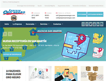 Tablet Screenshot of expresooronegro.com